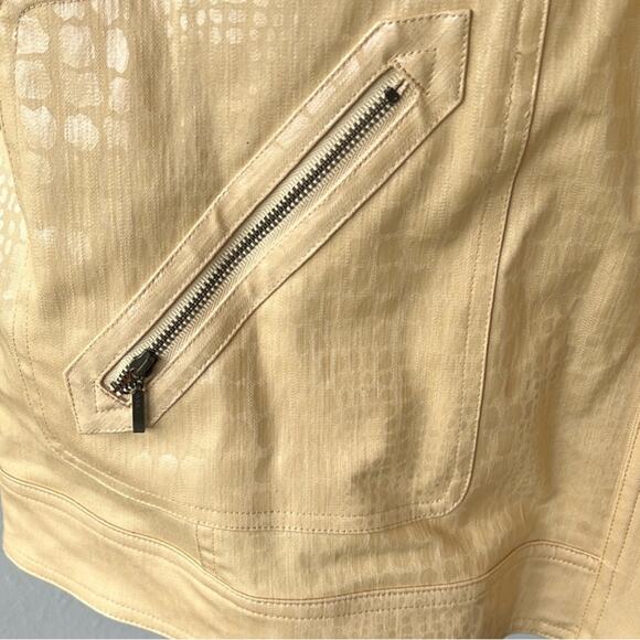NWOT Chico’s Golden Gleam Becker Jacket - size 3 - Picture 8 of 11